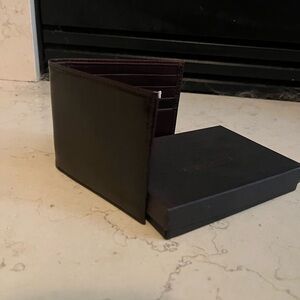 Never used cordovan wallet.